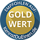 Empfohlen auf: KennstDuEinen.de - Gold Wert